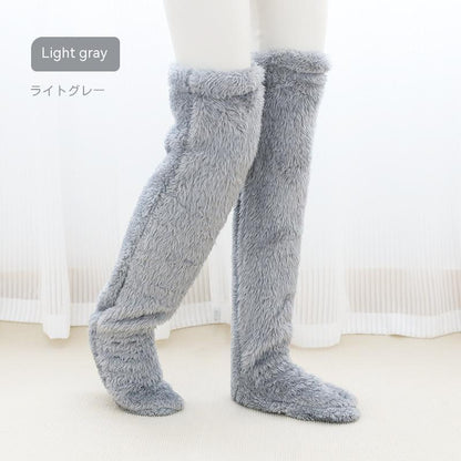 Over Knee - Fuzzy Long Socks