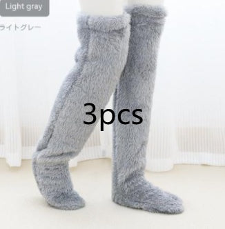 Over Knee - Fuzzy Long Socks